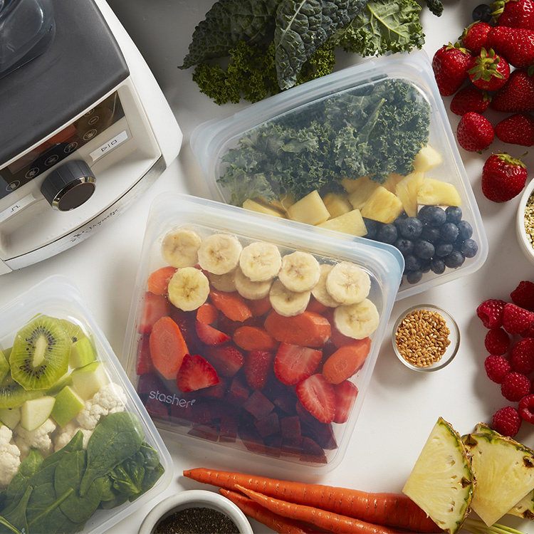 Opbevaringspose i silikone i gruppen Hjem / Køkkenredskaber hos SmartaSaker.se (13126)