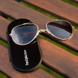 Solbriller med fladt etui, ThinOptics Solbriller med fladt etui, ThinOptics