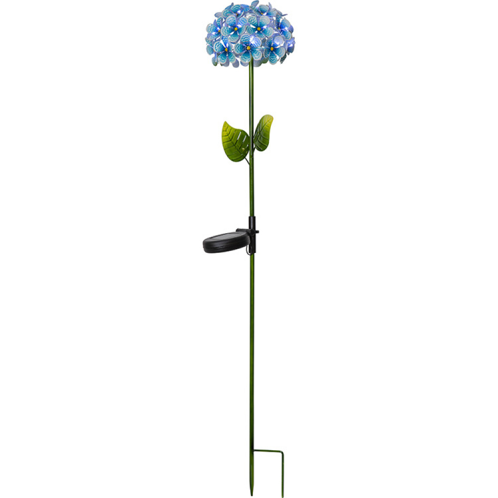 Solcelleblomst på spyd, Hortensia i gruppen Belysning / Udendørsbelysning / Solcellelamper hos SmartaSaker.se (13183)