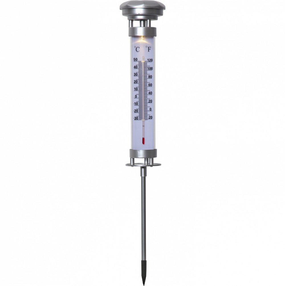 Solcelleladet udendørstermometer i gruppen Belysning / Udendørsbelysning / Solcellelamper hos SmartaSaker.se (13188)