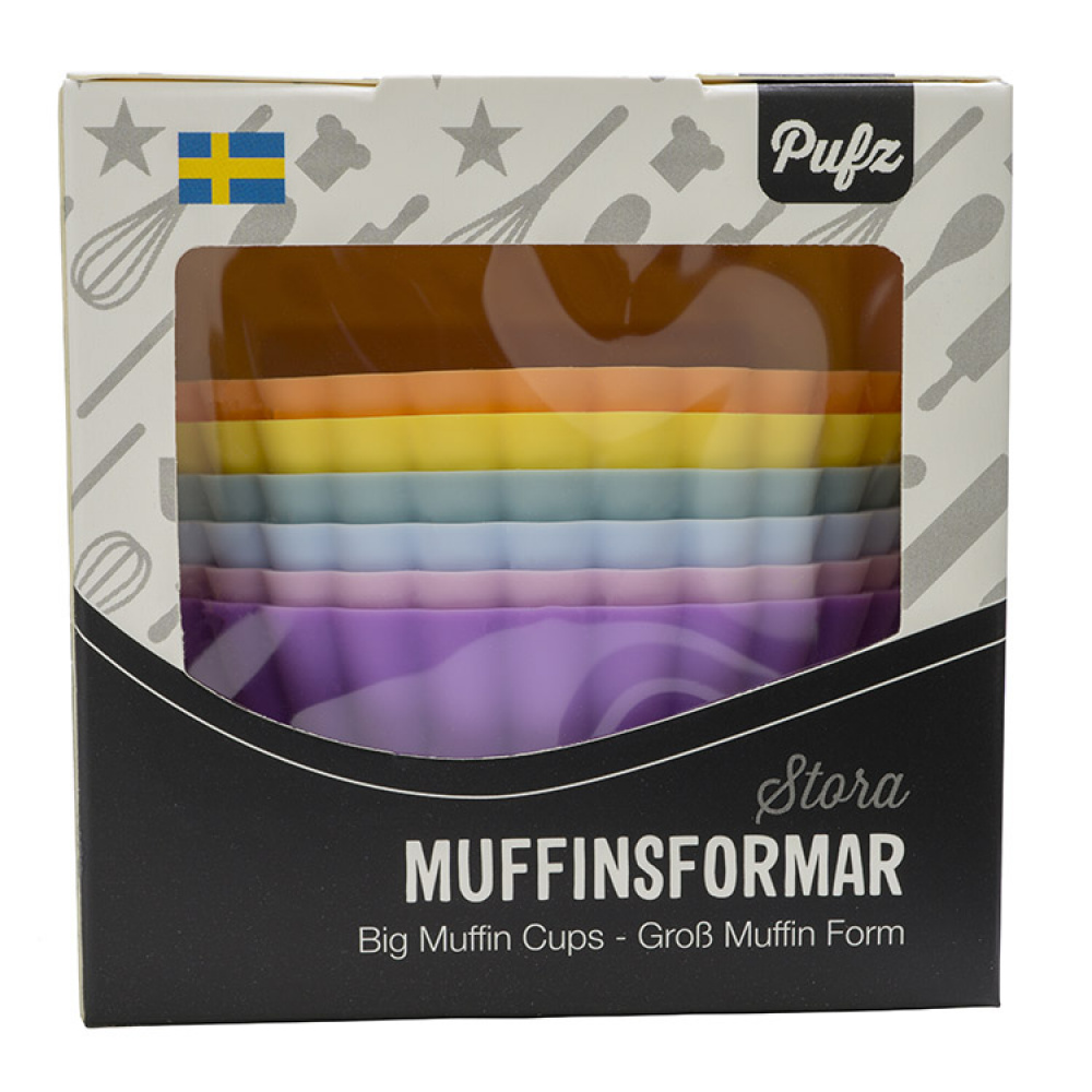 Muffinsforme i silikone i gruppen Hjem / Køkkenredskaber / Bagning hos SmartaSaker.se (13438)