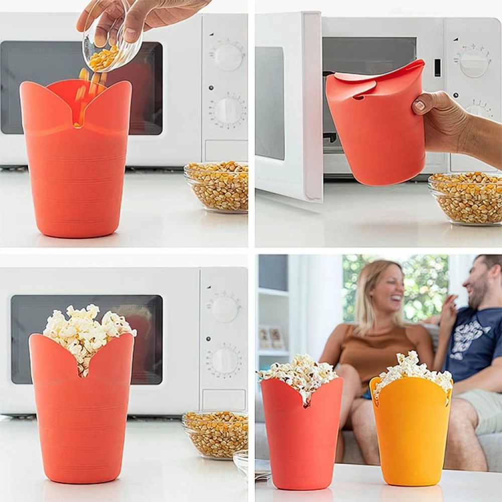 Popcorn skål til mikrobølgeovn 2-pak i gruppen Hjem / Køkkenredskaber / Madlavning i mikroen hos SmartaSaker.se (13499)