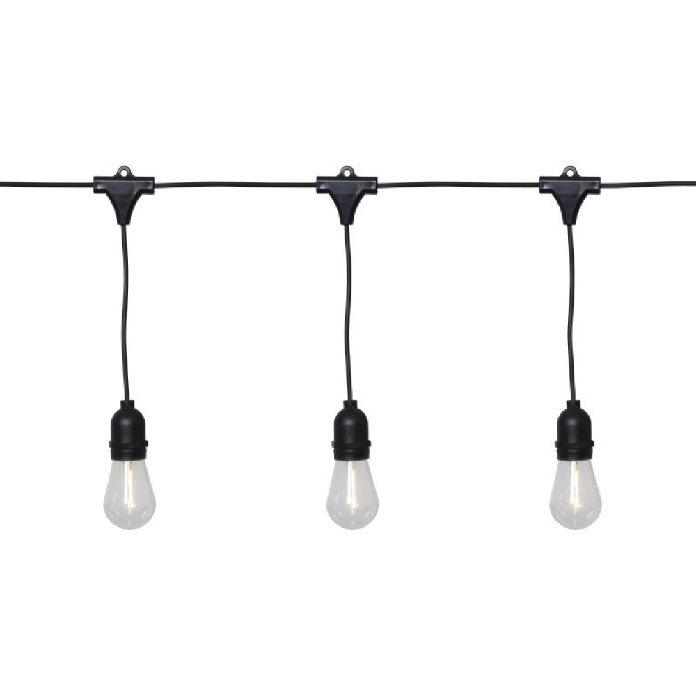 Lyskæde med hængende glødepærer i gruppen Belysning / Udendørsbelysning / Lyskæder udendørs hos SmartaSaker.se (13532)