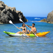 Oppustelig kajak