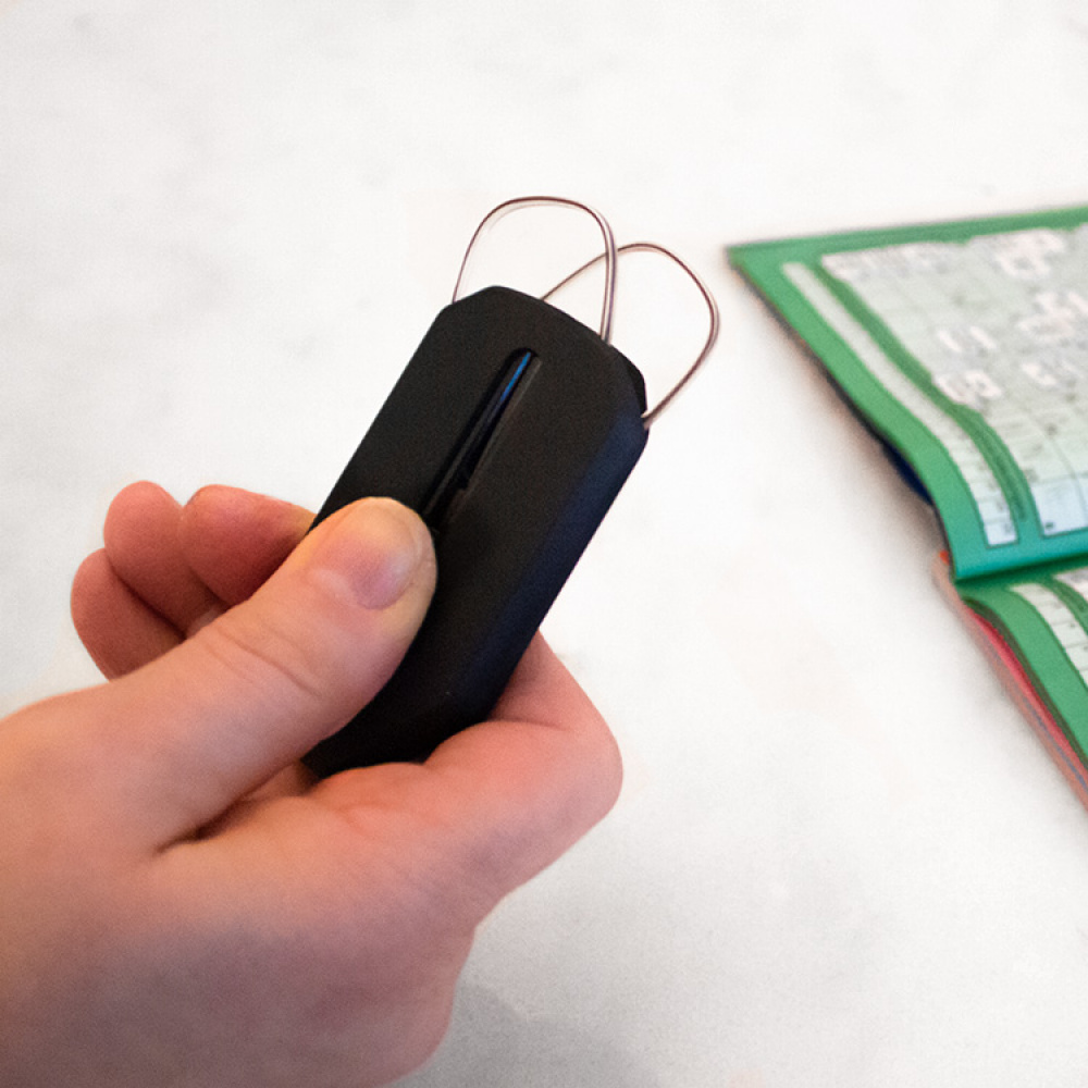 Foldbare læsebriller med nøglering, Brun i gruppen Fritid / Læsning hos SmartaSaker.se (13601)