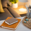 Bogformet lampe