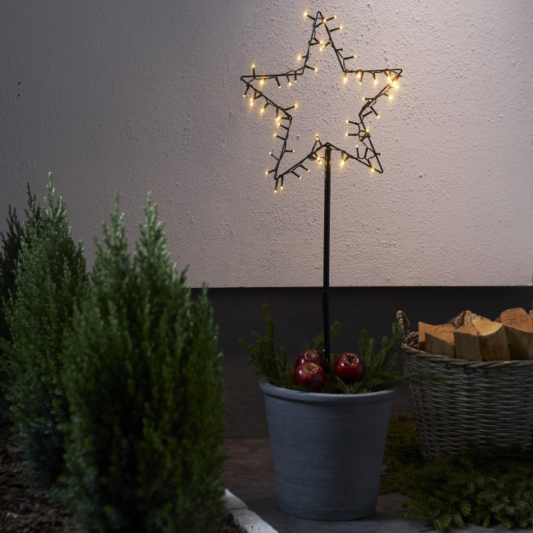 Julebelysning til haven i gruppen Belysning / Udendørsbelysning / Dekorationsbelysning udendørs hos SmartaSaker.se (13637)