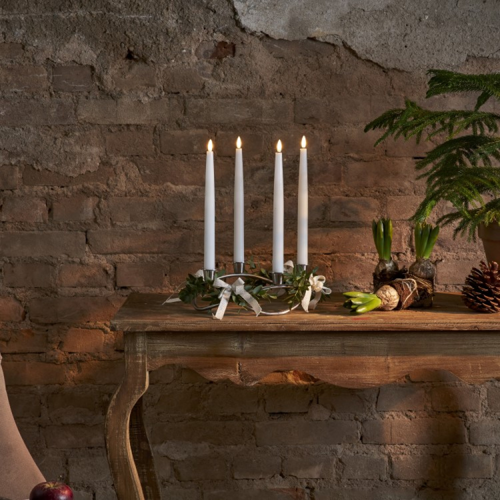 Stearinlys med fjernbetjening 4 stk. i gruppen Belysning / Indendørsbelysning / Lys hos SmartaSaker.se (13640)