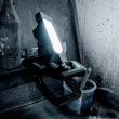 Arbejdslampe med klemme