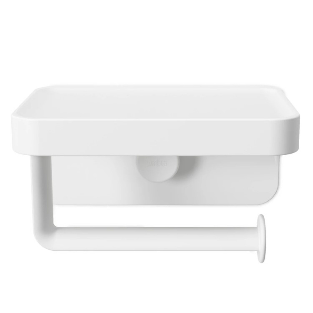 Toiletpapirholder med hylde i gruppen Hjem / Badeværelse / Toilet og håndvask hos SmartaSaker.se (13802)