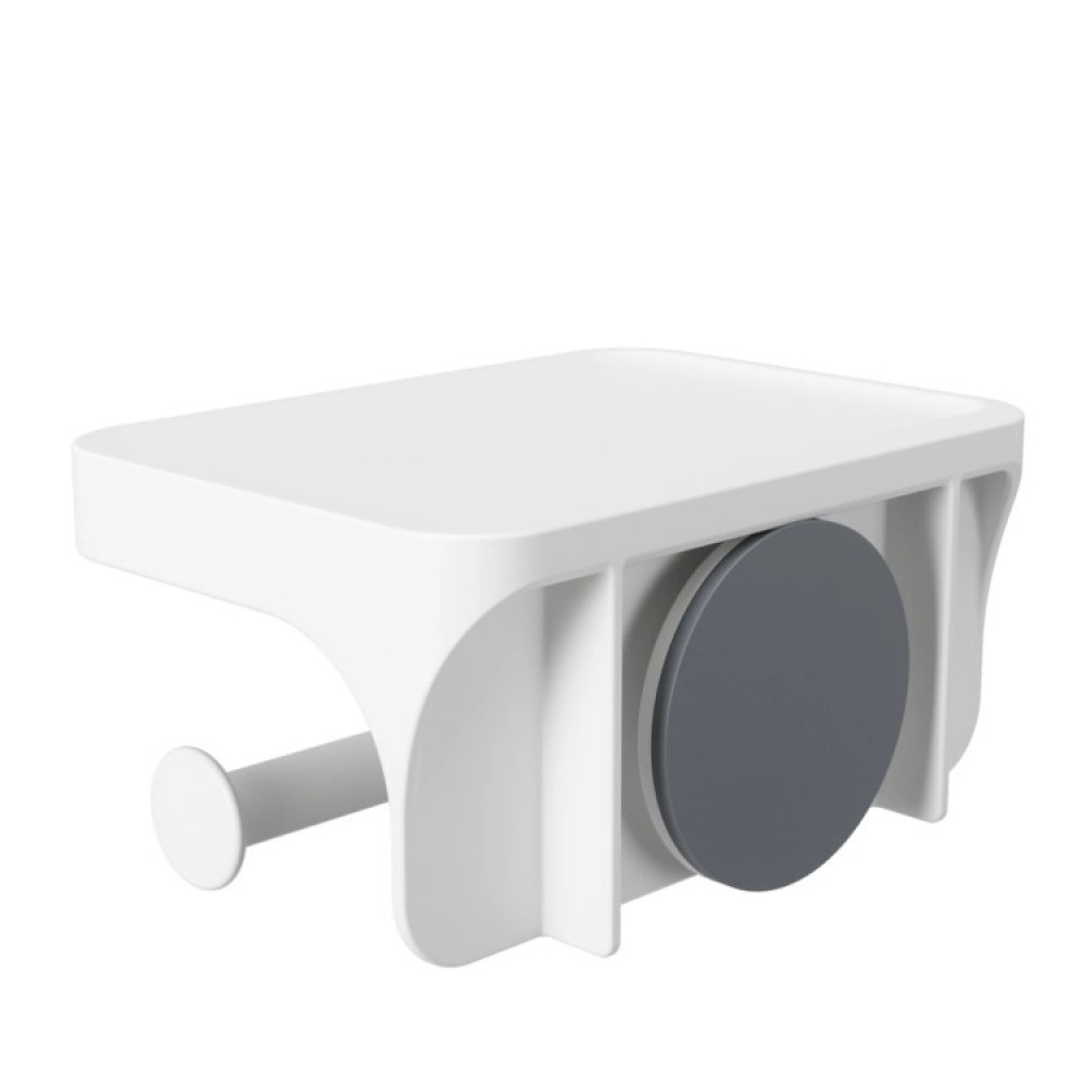 Toiletpapirholder med hylde i gruppen Hjem / Badeværelse / Toilet og håndvask hos SmartaSaker.se (13802)