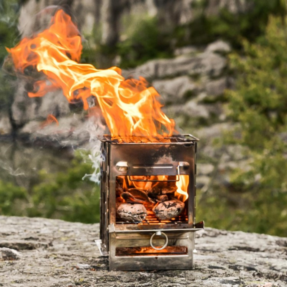 Udendørs køkken med træfyr i gruppen Hjem / Grilltilbehør hos SmartaSaker.se (13931)