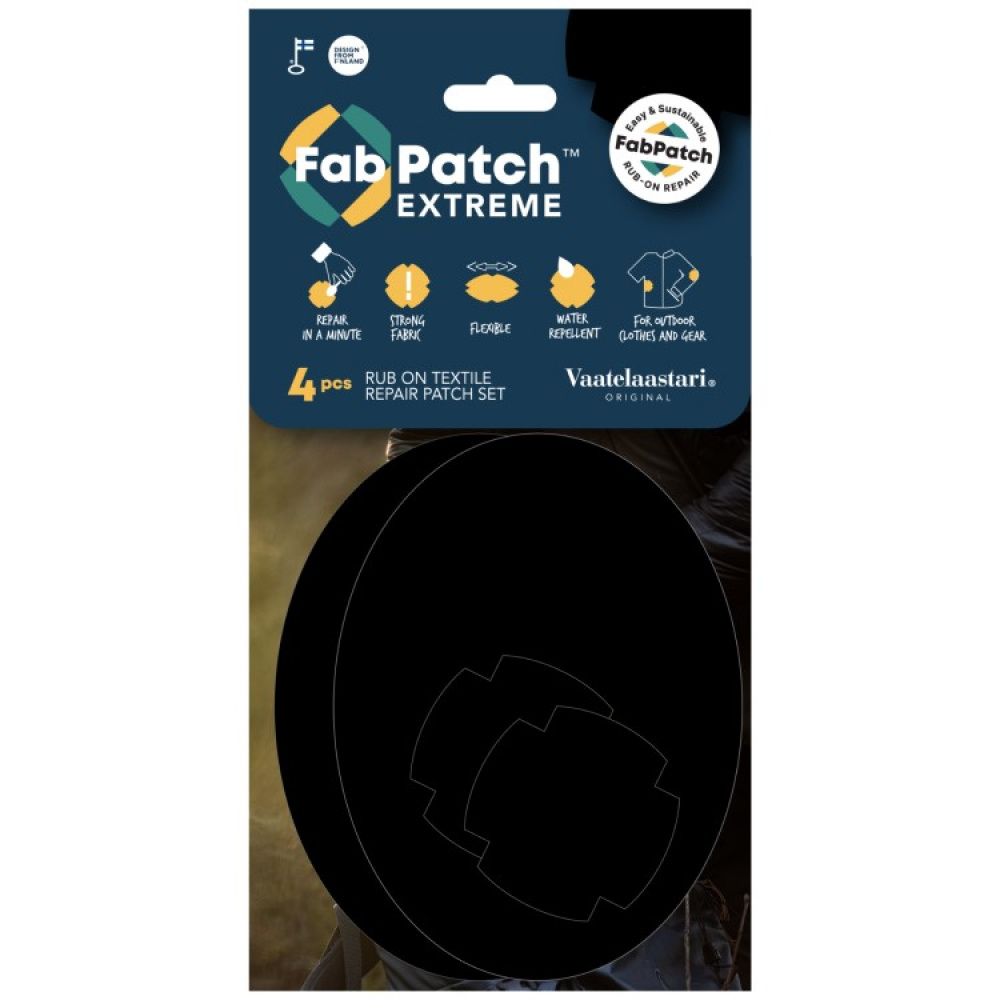 Selvklæbende lapper Extreme 4-pack, FabPatch i gruppen Fritid / Fixe & Reparere hos SmartaSaker.se (14026)