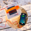 Solcelle-lanterne med powerbank Solcelle-lanterne med powerbank