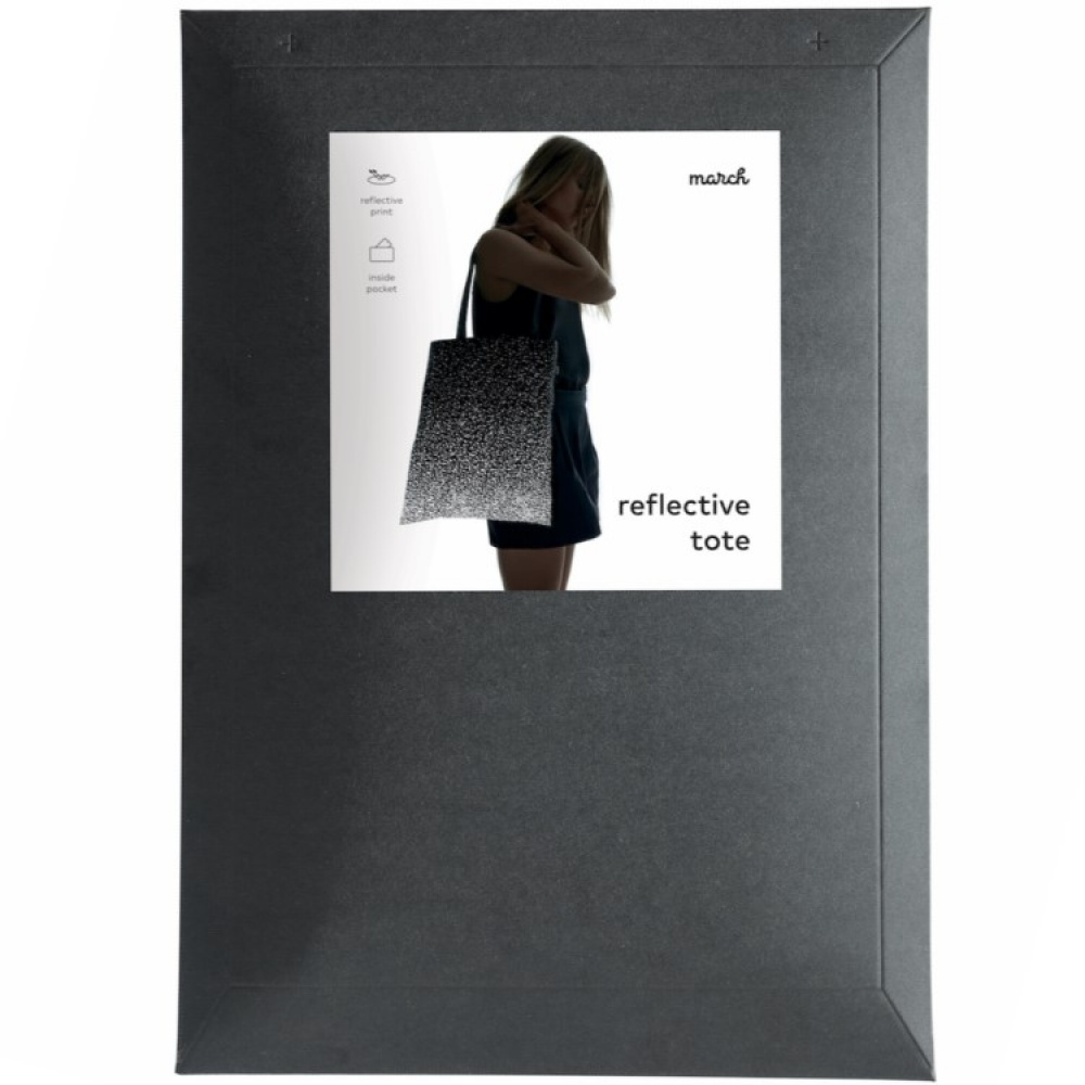 Mulepose med refleksprint, MARCH i gruppen Fritid / Tasker / Poser hos SmartaSaker.se (14043)