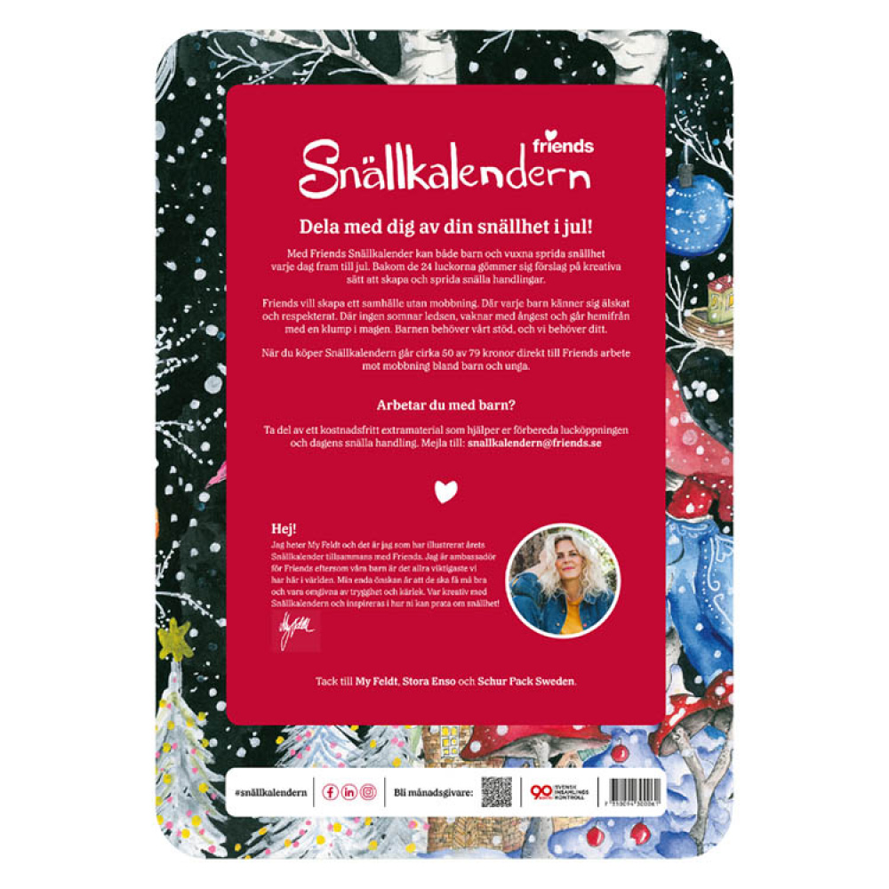 Venlighedskalenderen 2023 i gruppen Højtider / Advent og jul hos SmartaSaker.se (14076)