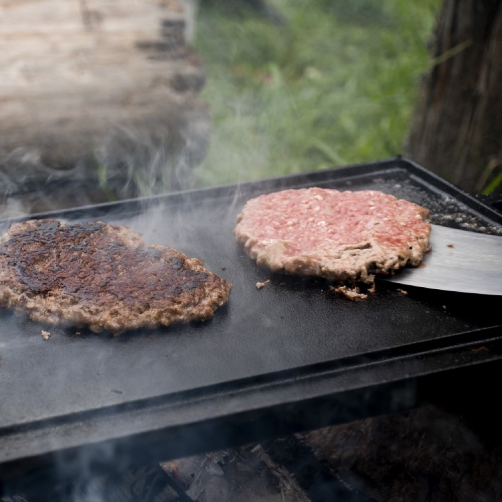 Satake vendbar grill- og stegeplade i støbejern i gruppen Hjem / Grilltilbehør hos SmartaSaker.se (14090)