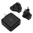 Rejseadapter med USB-porte Rejseadapter med USB-porte