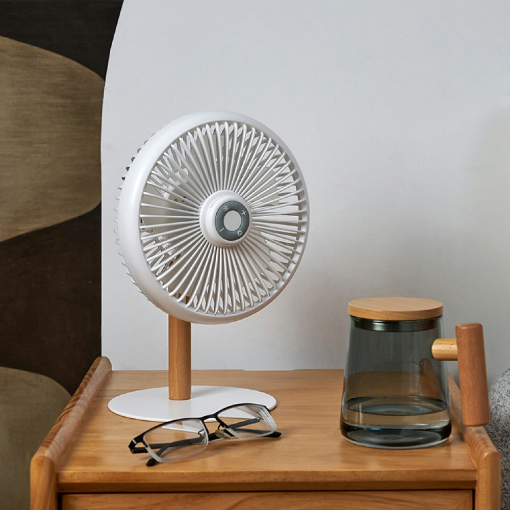 Bordventilator Gingko i gruppen Fritid / Sommeraktiviteter / Ventilator og køling hos SmartaSaker.se (14140)