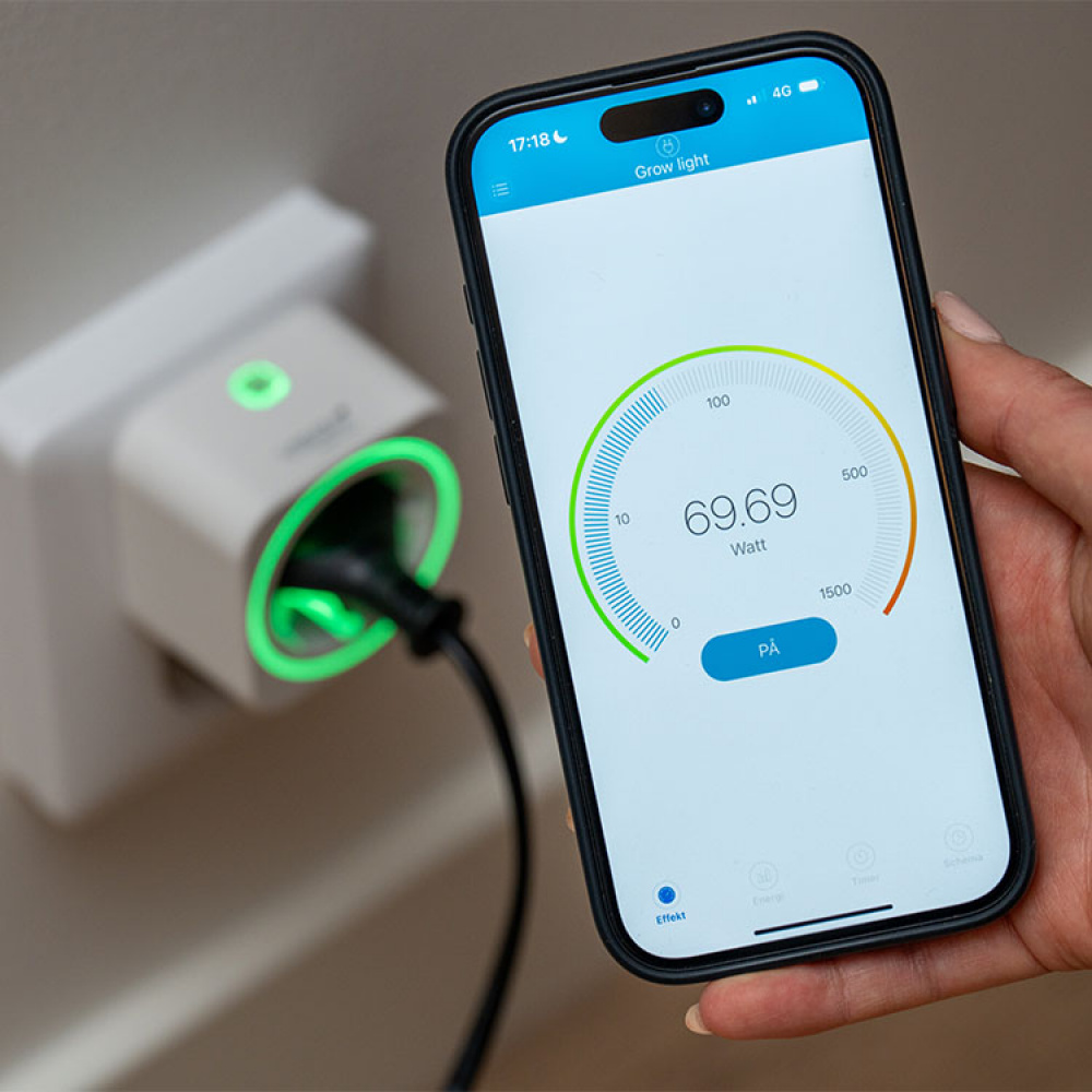 Strømudtag med timer og Bluetooth i gruppen Hjem / Elektronik / Smart hjem hos SmartaSaker.se (14222)