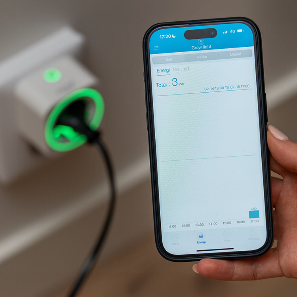 Strømudtag med timer og Bluetooth i gruppen Hjem / Elektronik / Smart hjem hos SmartaSaker.se (14222)