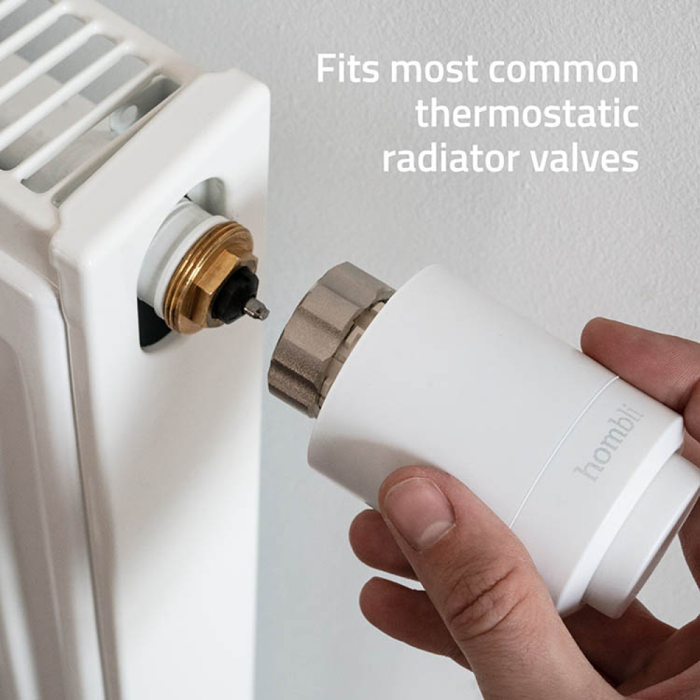 Radiatortermostat 2-pak startsæt i gruppen Hjem / Elektronik / Smart hjem hos SmartaSaker.se (14236)