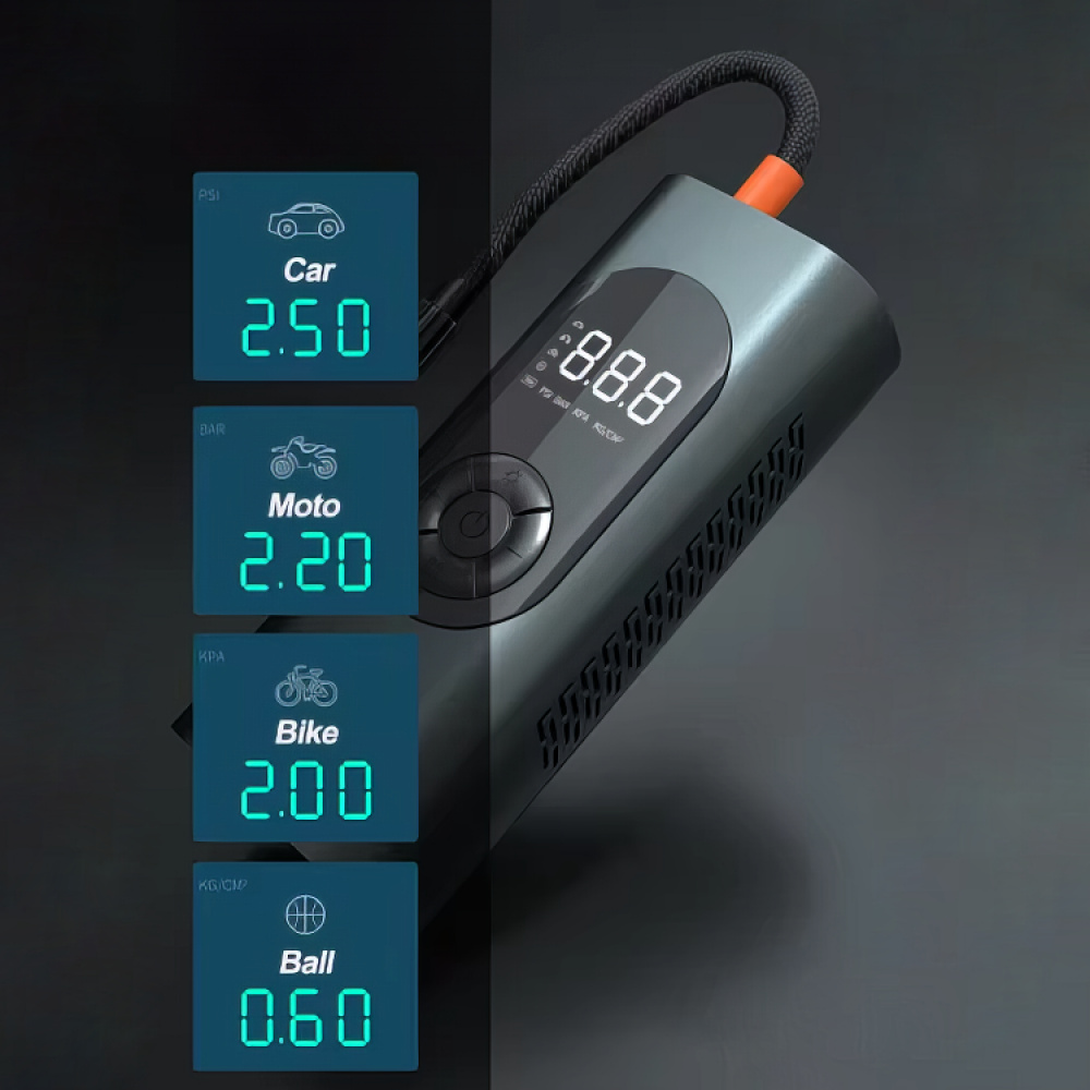 Elektrisk luftpumpe i gruppen Køretøjer / Cykeltilbehør hos SmartaSaker.se (14280)