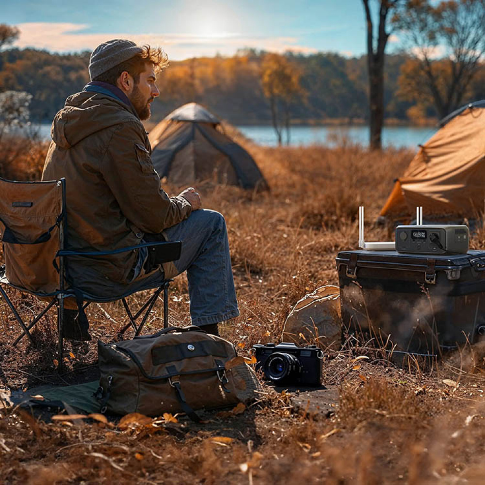Power Station EcoFlow River 3 i gruppen Hjem / Elektronik / Opladere og powerbanks hos SmartaSaker.se (14319)