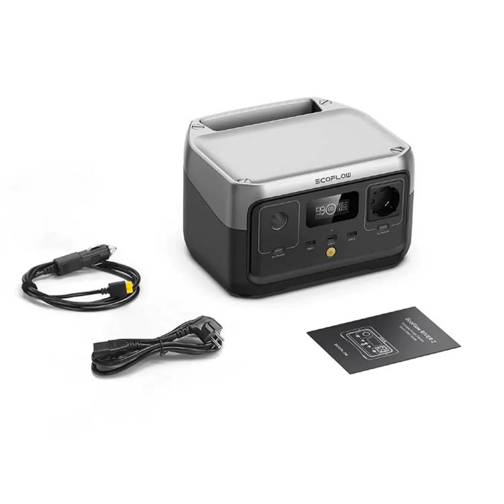 Power Station EcoFlow River 2 i gruppen Hjem / Elektronik / Opladere og powerbanks hos SmartaSaker.se (14319)