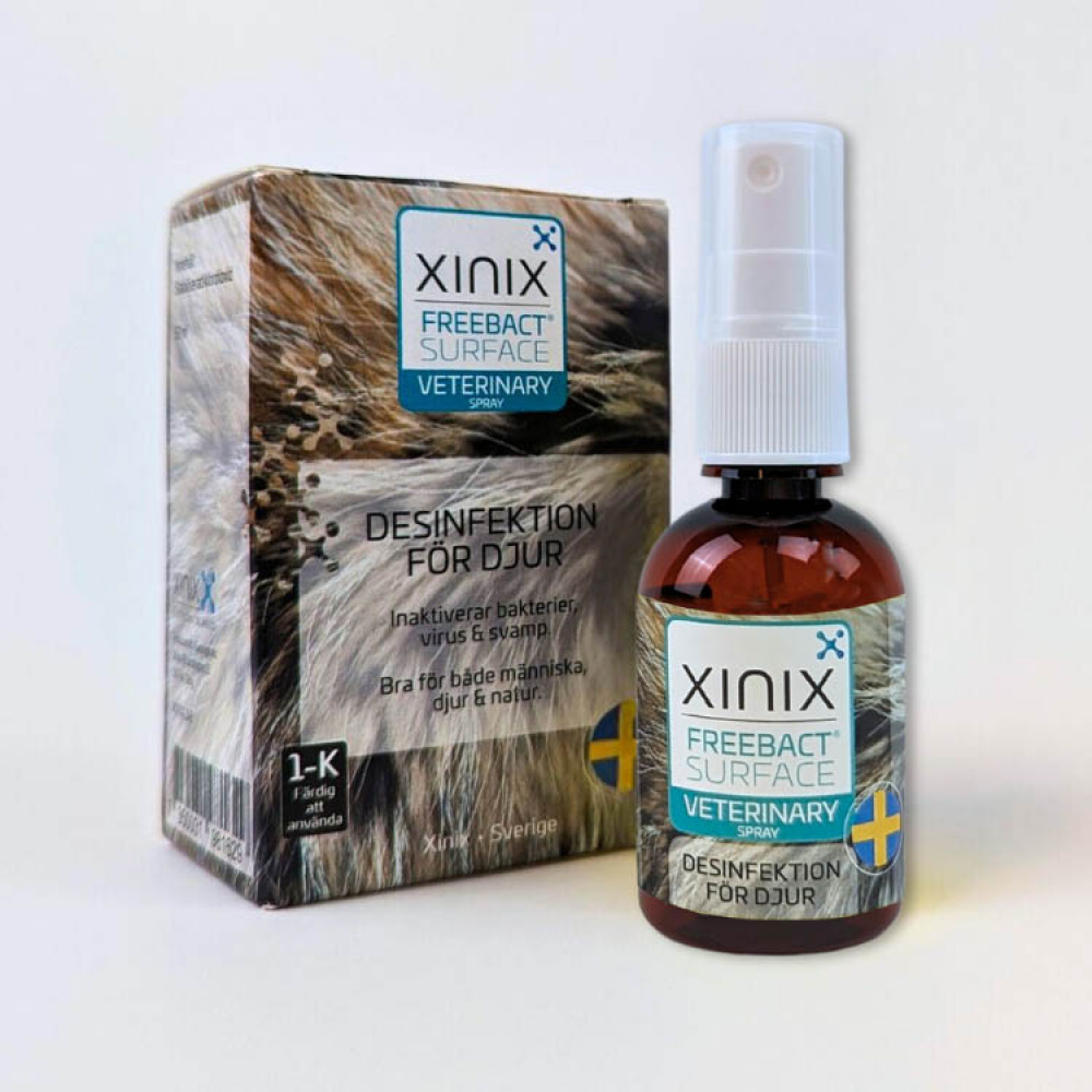 Desinfektionsspray til dyr, Xinix FreeBact Surface i gruppen Fritid / Kæledyr hos SmartaSaker.se (14332)