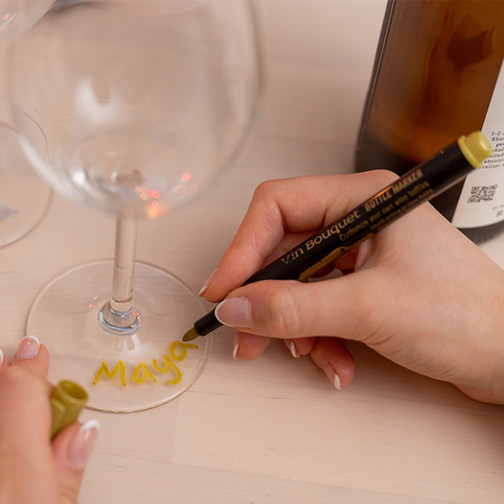 Markørpenne til glas i gruppen Hjem / Køkkenredskaber / Drikkevarer hos SmartaSaker.se (14343)
