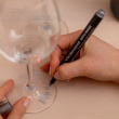 Markørpenne til glas