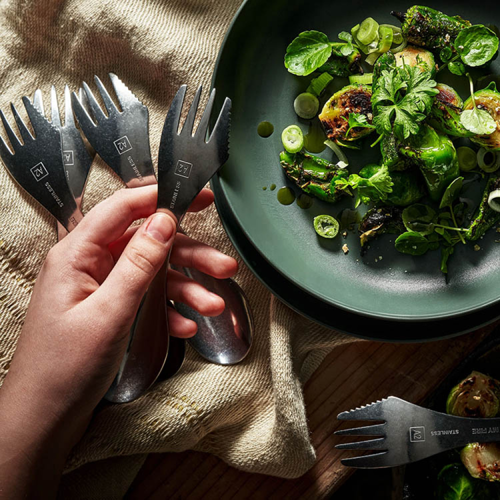 Multibestik Spork, rustfrit stål i gruppen Fritid / Friluftsliv hos SmartaSaker.se (14344)