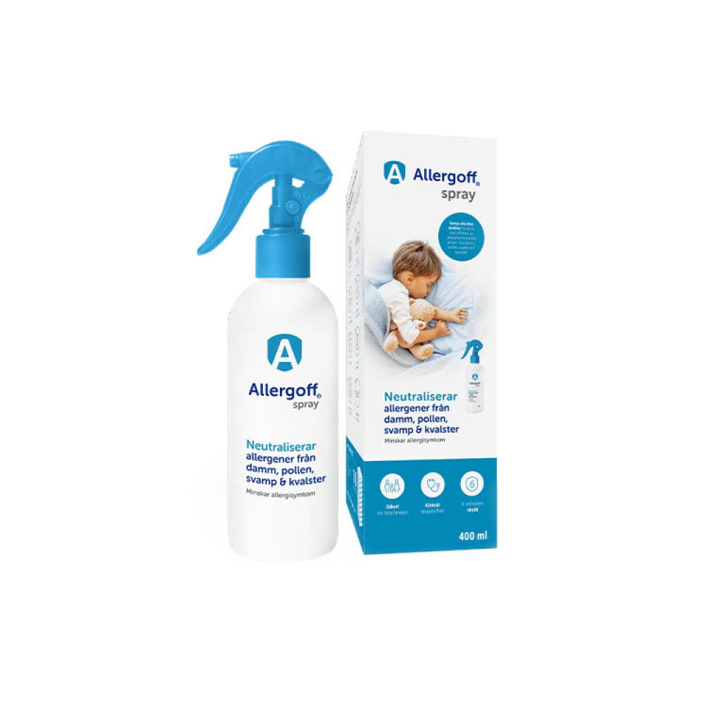 Allergoff Allergen Spray i gruppen Hjem / Rengøring & Vasketøj hos SmartaSaker.se (14394)