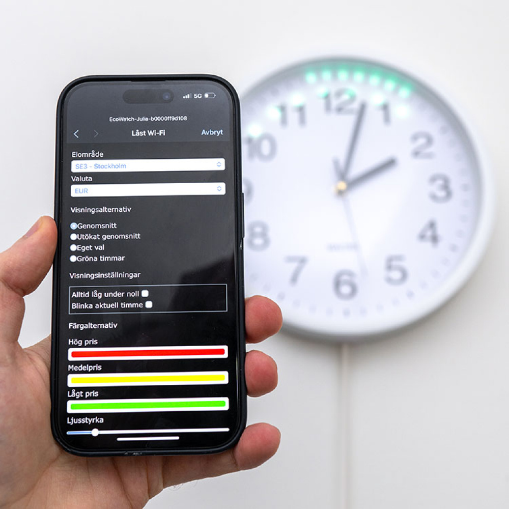 Elprisovervågning, EcoWatch i gruppen Hjem / Miljøvenlig hos SmartaSaker.se (14457)