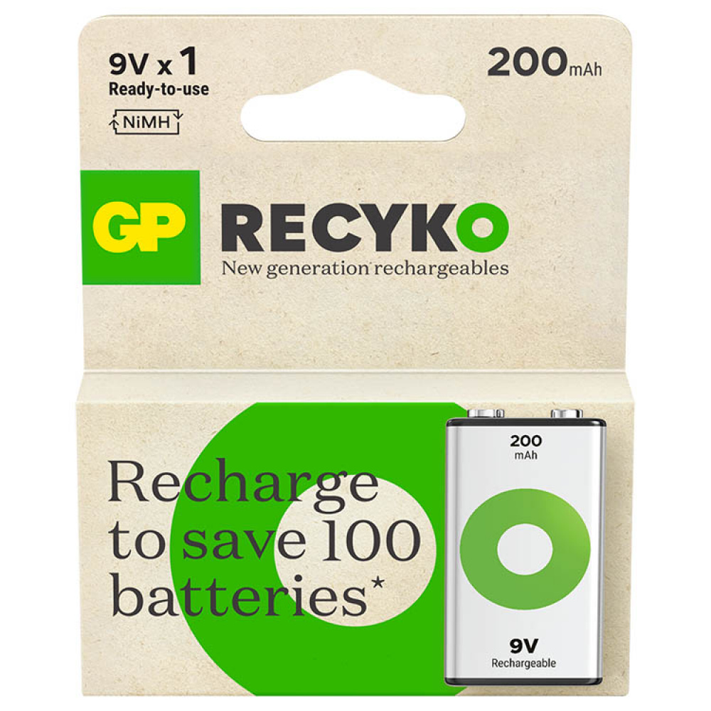 Genopladelige batterier, GP ReCyko i gruppen / Batterier hos SmartaSaker.se (14485)