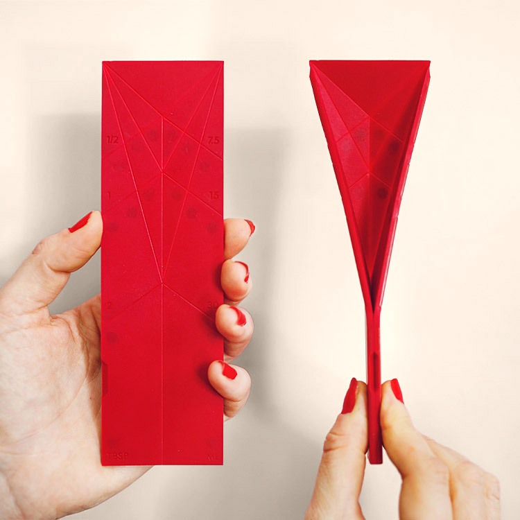 Sammenklappeligt målesæt i 2-pak i gruppen Hjem / Køkkenredskaber / Køkkenudstyr hos SmartaSaker.se (14496)