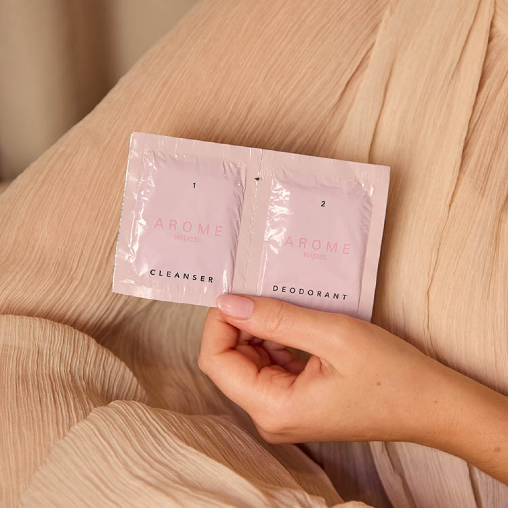 Arome, Deo wipes, 10-pak i gruppen Hjem / Badeværelse / Hygiejne hos SmartaSaker.se (14533)