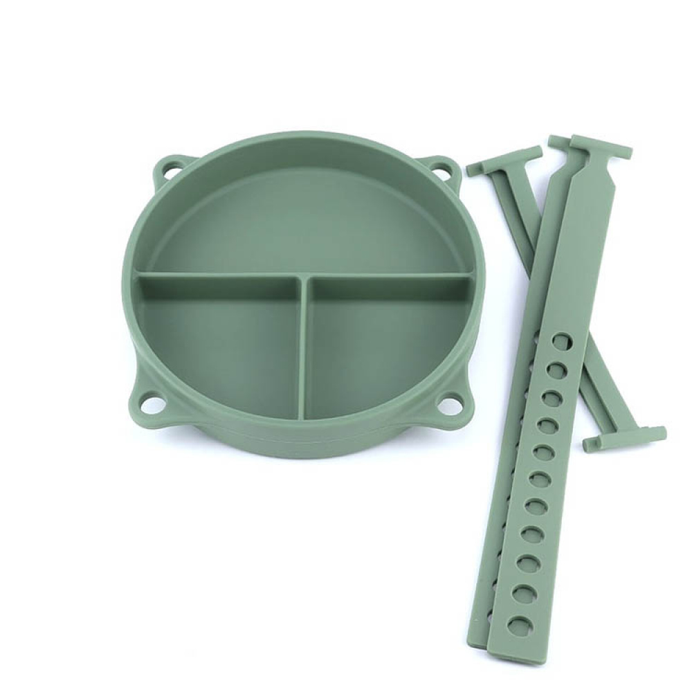 Børnetallerken med sugekop og spændestropper i gruppen Højtider / Fest / Børnefest hos SmartaSaker.se (14536)