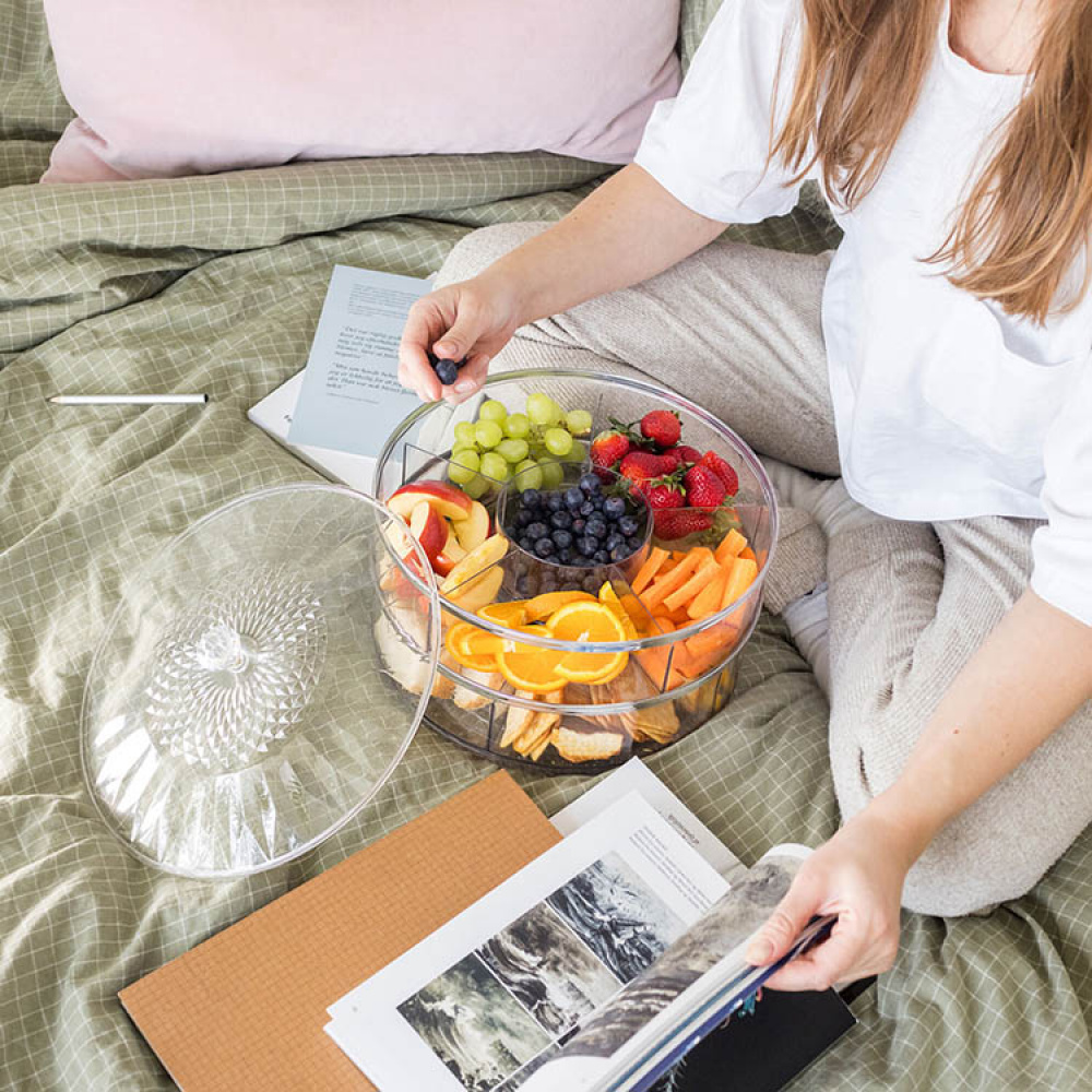 Serveringsfad med låg i gruppen Hjem / Køkkenredskaber hos SmartaSaker.se (14548)