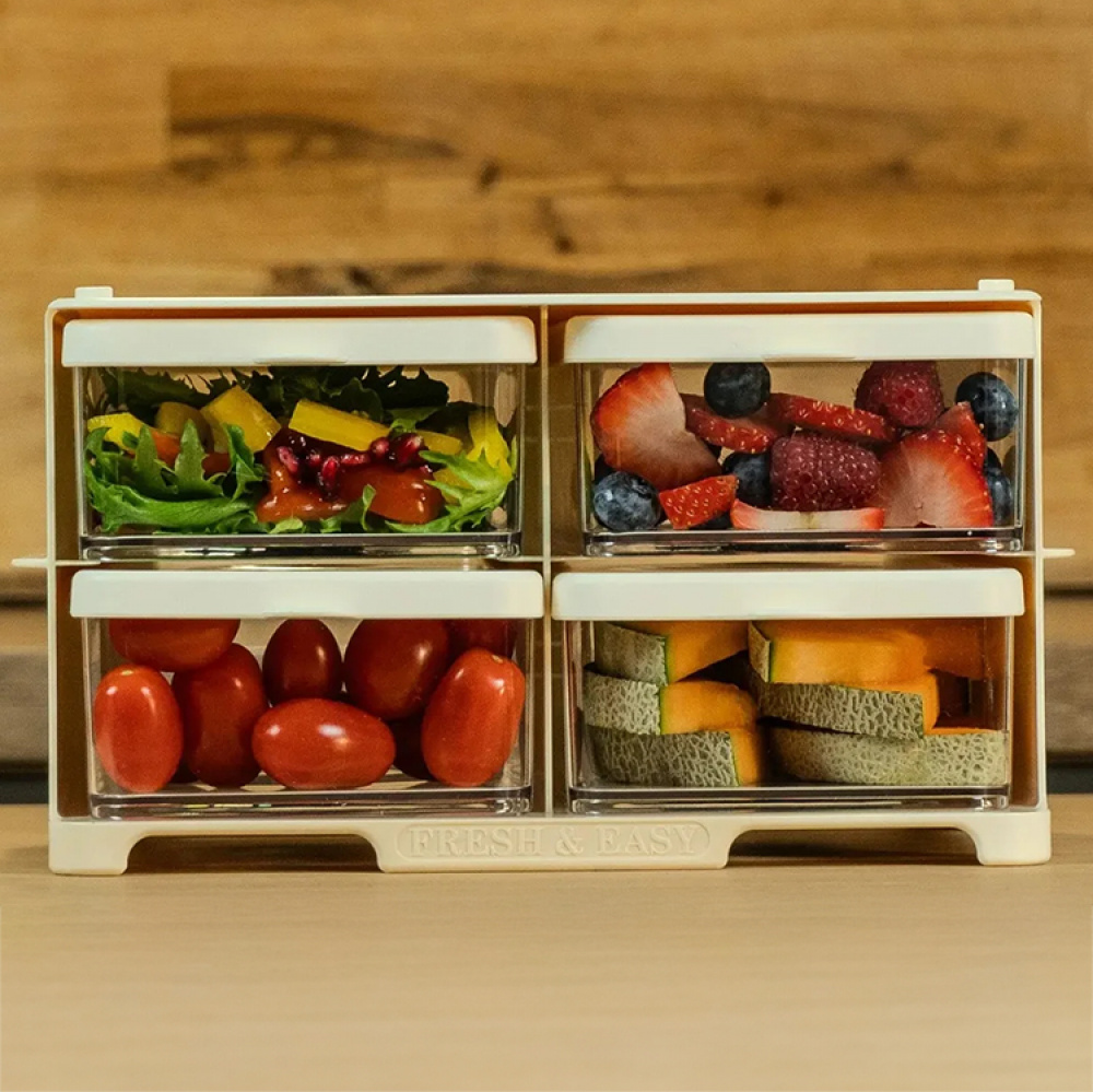 Reol med skuffer til køleskabet i gruppen Hjem / Køkkenredskaber hos SmartaSaker.se (14578)