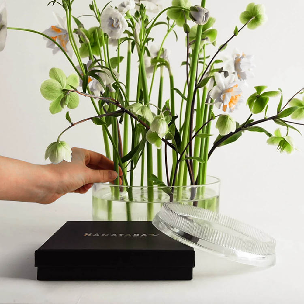 Blomsterfakkelring i akryl i gruppen Hjem / Indretning hos SmartaSaker.se (14586)