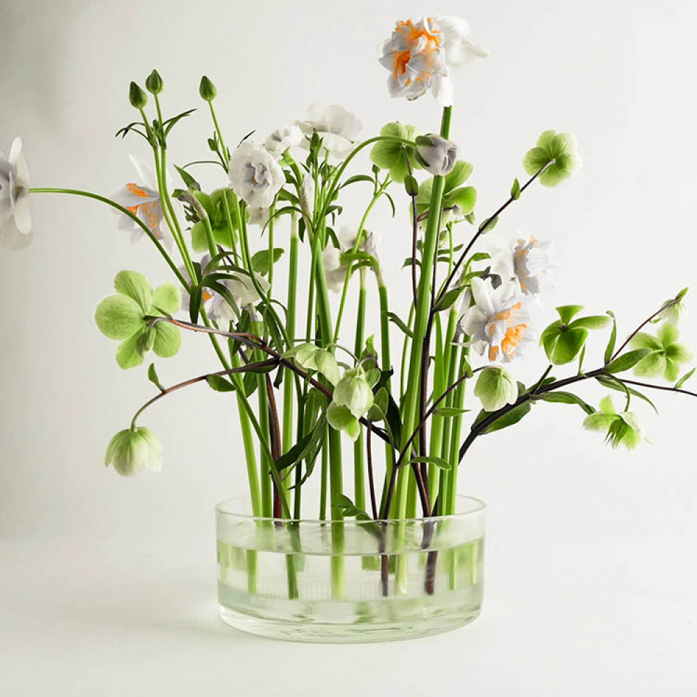 Blomsterfakkelring i akryl i gruppen Hjem / Indretning hos SmartaSaker.se (14586)