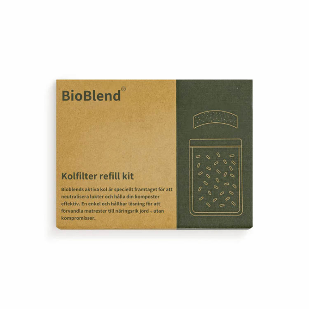 Genopfyldning af kul til Bioblend-kompostering i gruppen hos SmartaSaker.se (14600)