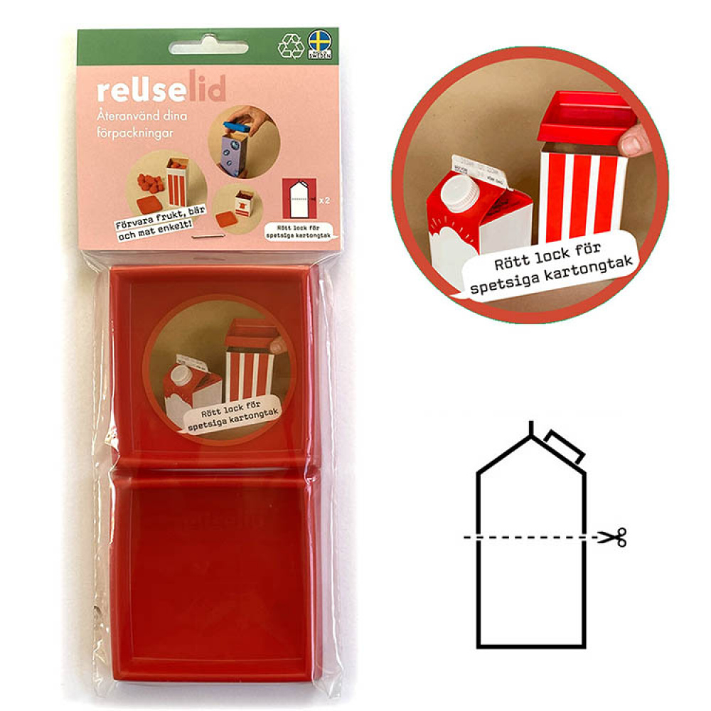 Låg til drikkevarekarton, reUselid i gruppen Hjem / Miljøvenlig hos SmartaSaker.se (14606)