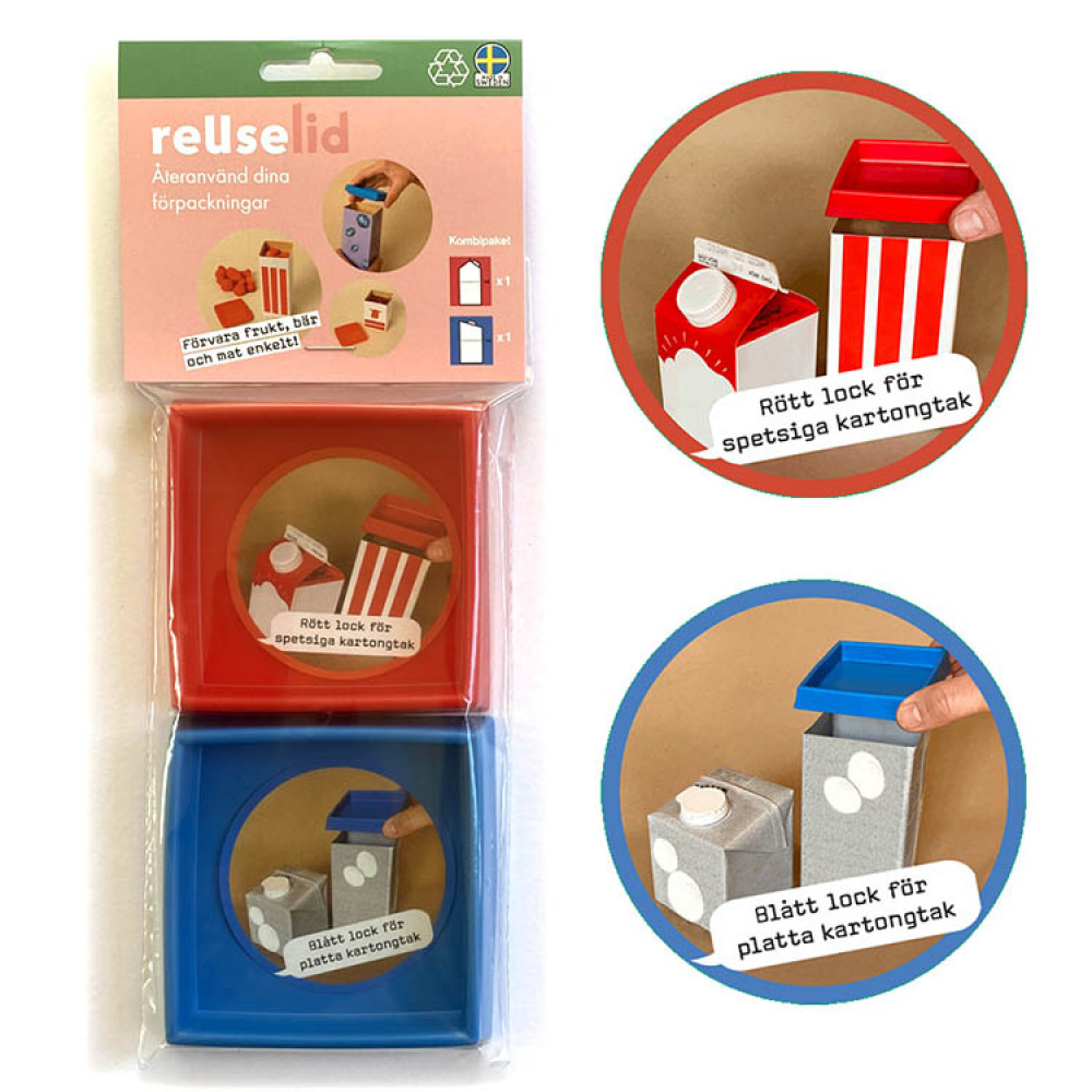 Låg til drikkevarekarton, reUselid i gruppen Hjem / Miljøvenlig hos SmartaSaker.se (14606)