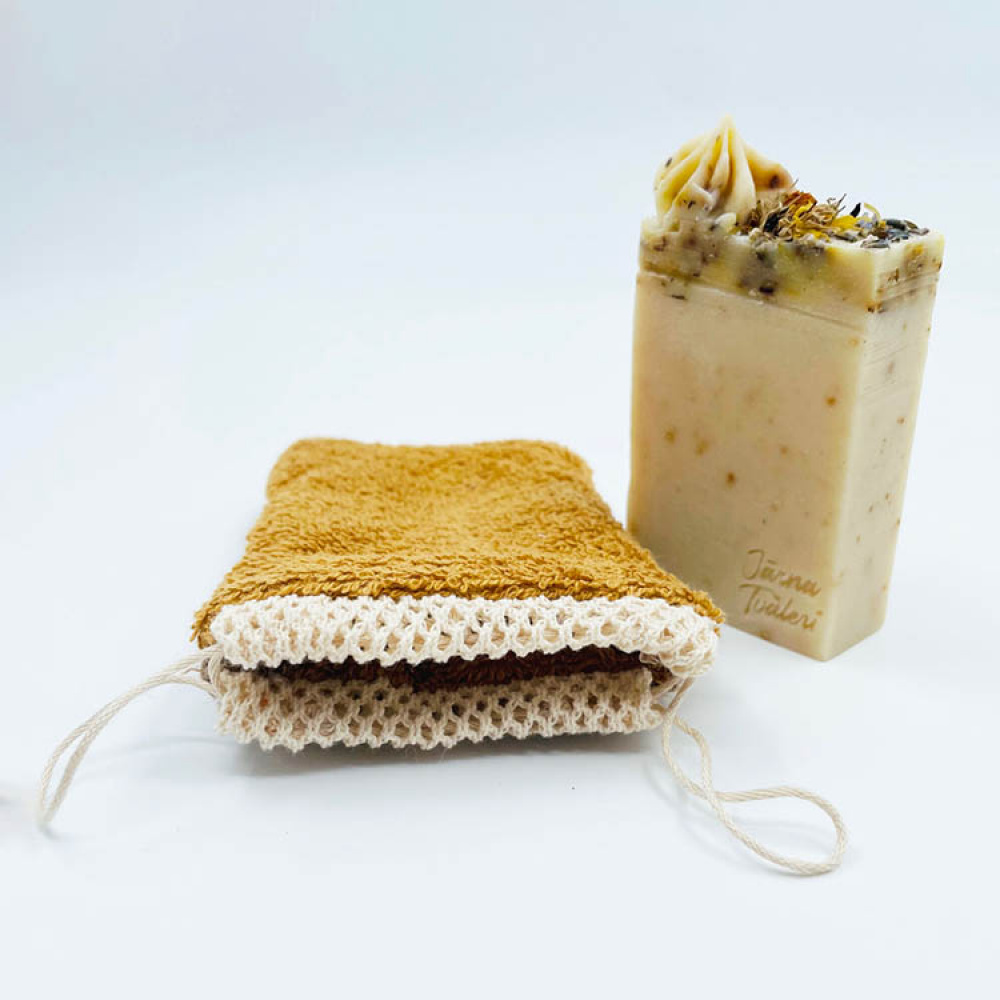 Sæbepose med skrubbeflade i gruppen Hjem / Badeværelse / Badekar og bruser hos SmartaSaker.se (14614)