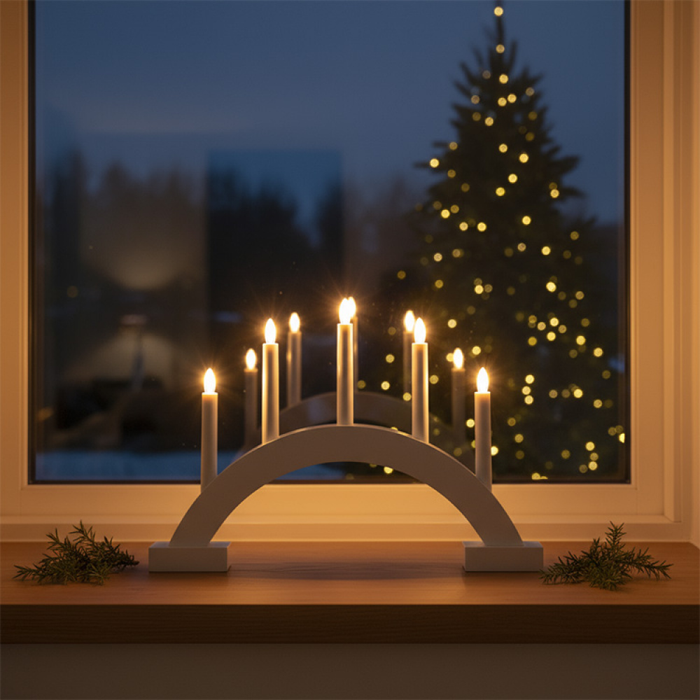 Batteridrevet adventsstage i gruppen Advent og jul / Julebelysning hos SmartaSaker.se (14657)