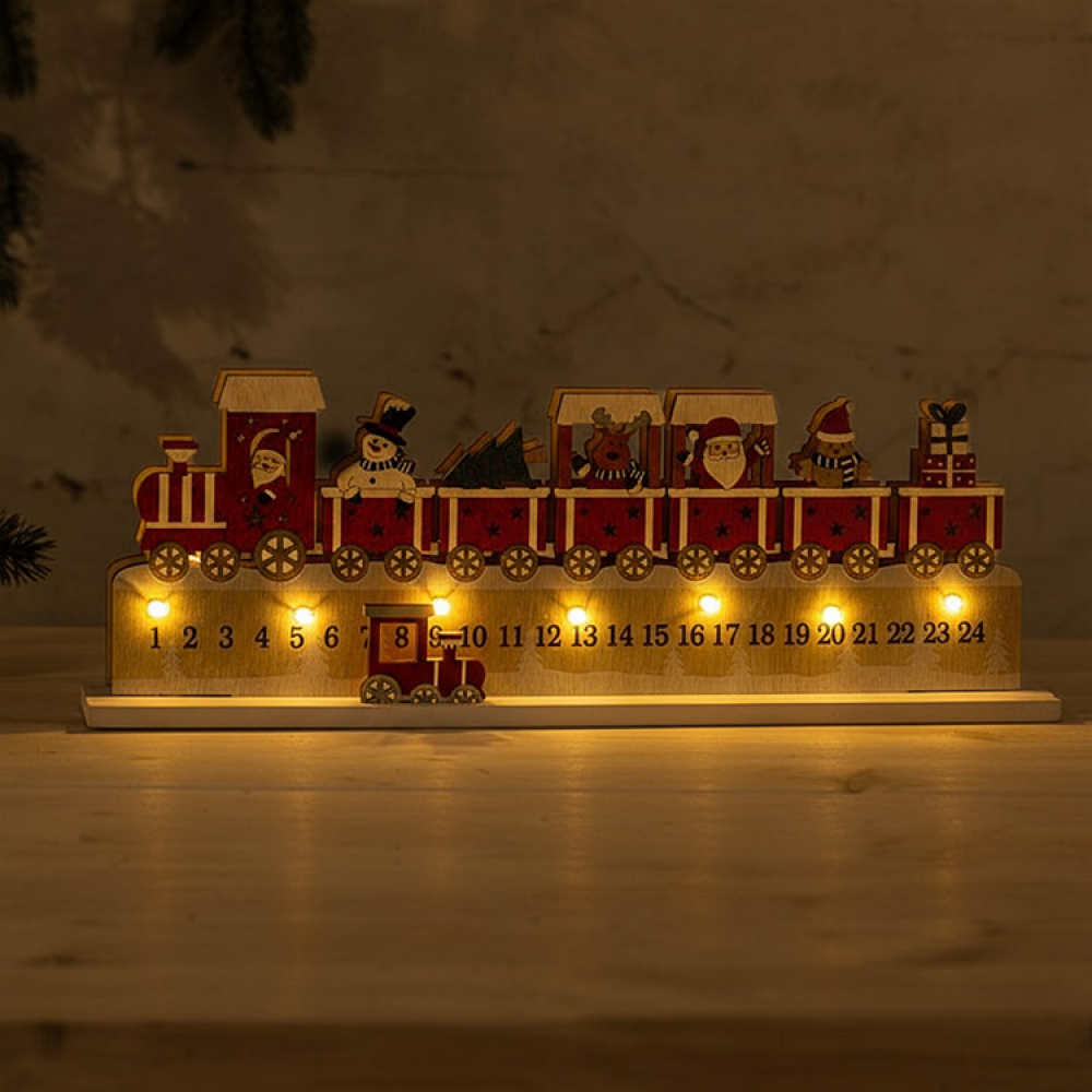 Adventskalender med nedtælling i gruppen Højtider / Advent og jul / Julebelysning hos SmartaSaker.se (14658)