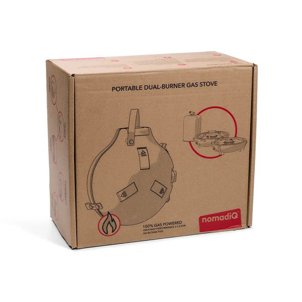 Bærbar gaskomfur, NomadiQ i gruppen Hjem / Grilltilbehør hos SmartaSaker.se (14685)